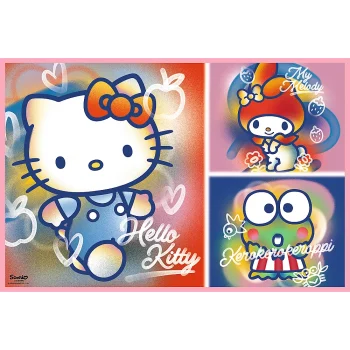 Slagalica 2x200 Hello Kitty I Prijatelji Hello Kitty 13336 2