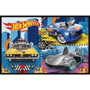 Slagalica 2x70 Autići Hot Wheels Trefl 34442 3