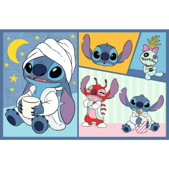 Slagalica 2x70 Nema Dosade Sa Stitchom Disney Lilo Stitch Trefl 34444 3
