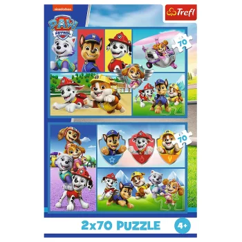 Slagalica 2x70 Paw Patrol Pravila Trefl 34441 4