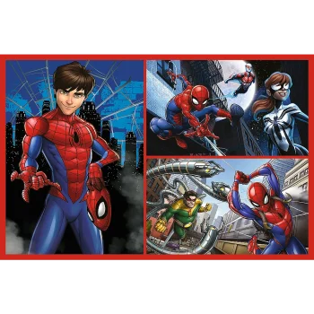 Slagalica 2x70 Priče O Paucima Disney Marvel Spiderman Trefl 34443 2