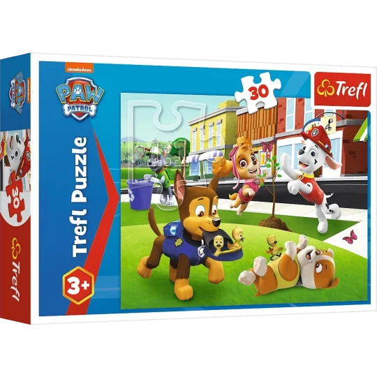 Slagalica 30 Psi U Akciji Paw Patrol Trefl 18306 1