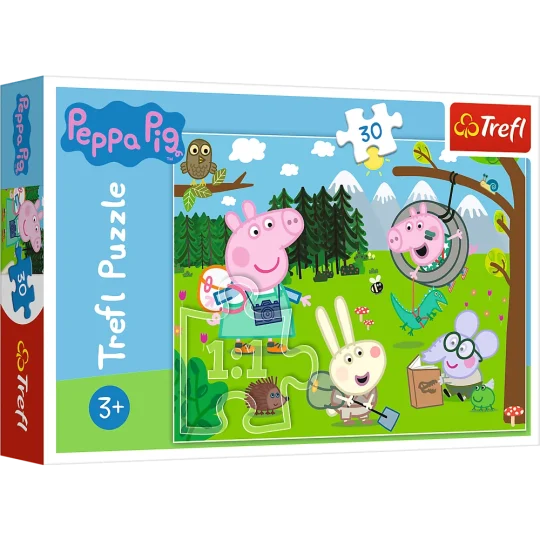 Slagalica 30 Šumska Ekspedicija Peppa Pig Trefl 18245 1