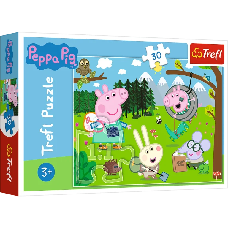 Slagalica 30 Šumska Ekspedicija Peppa Pig Trefl 18245 1