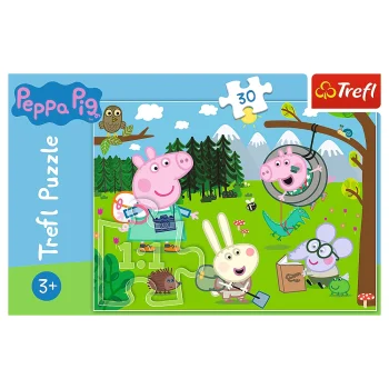 Slagalica 30 Šumska Ekspedicija Peppa Pig Trefl 18245 3