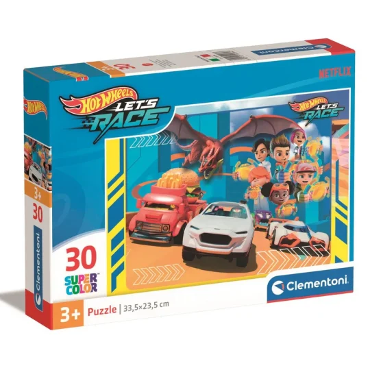 Slagalica 30 Super Boja Hot Wheels Clementoni 20284 1