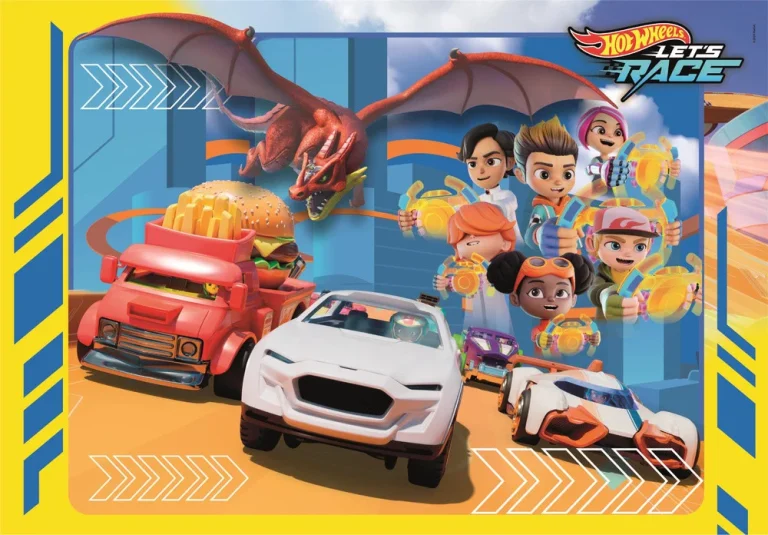 Slagalica 30 Super Boja Hot Wheels Clementoni 20284 2