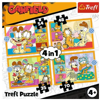 Slagalica 4 U 1 – Garfield Voli Lazanje – Trefl 34673 6