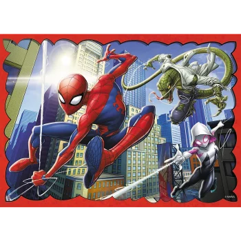 Slagalica 4u1 Herojski Spider Man Trefl 34384 2