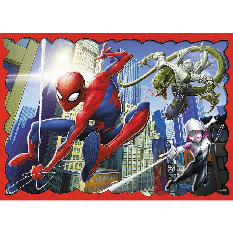 Slagalica 4u1 Herojski Spider Man Trefl 34384 2