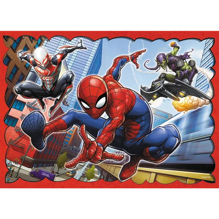Slagalica 4u1 Herojski Spider Man Trefl 34384 3