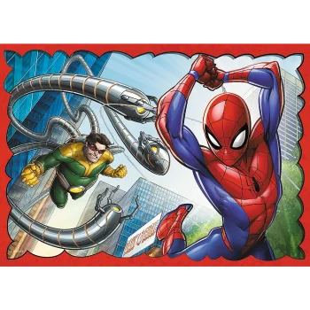 Slagalica 4u1 Herojski Spider Man Trefl 34384 4
