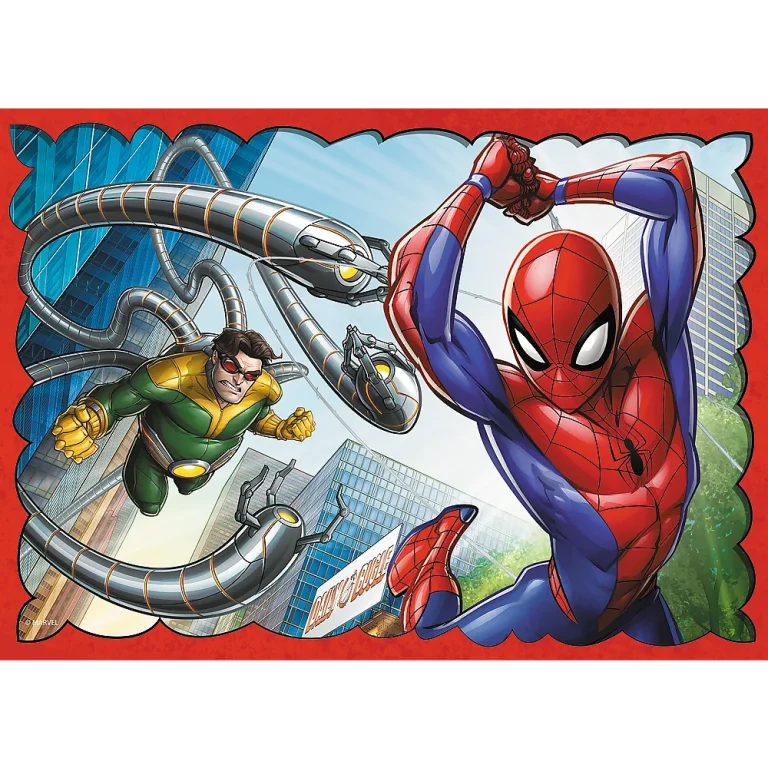 Slagalica 4u1 Herojski Spider Man Trefl 34384 4