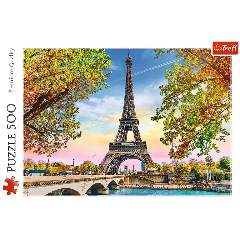 Slagalica 500 Dijelova Romantični Pariz Trefl 37330 3