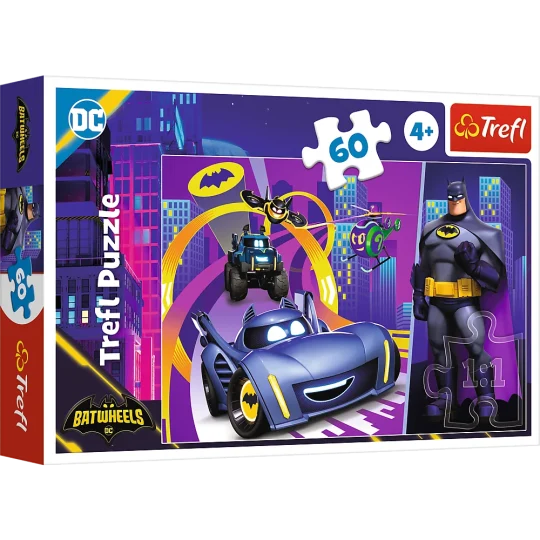 Slagalica 60 Batman I Njegova Vozila Trefl 17400 1