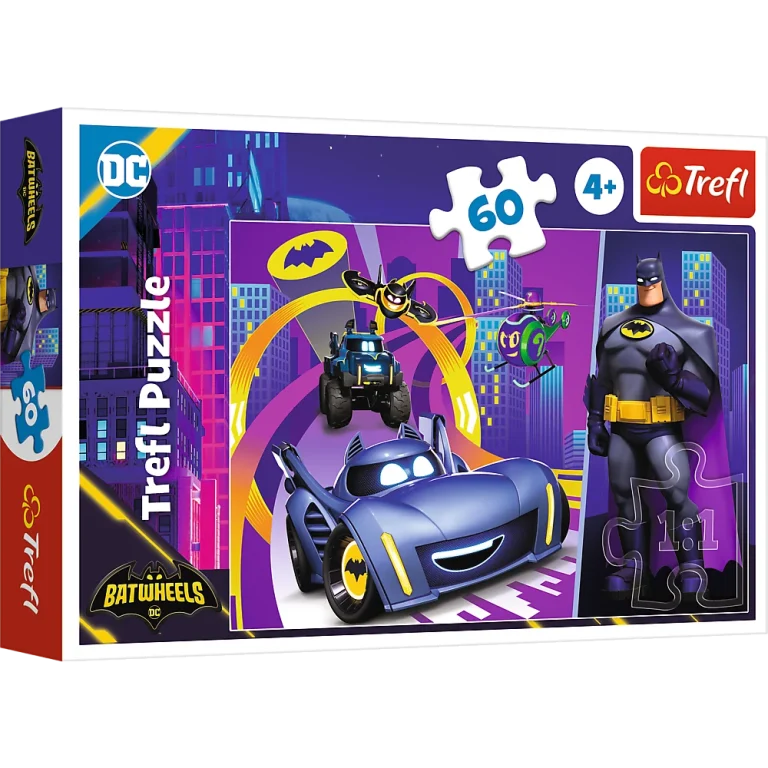Slagalica 60 Batman I Njegova Vozila Trefl 17400 1