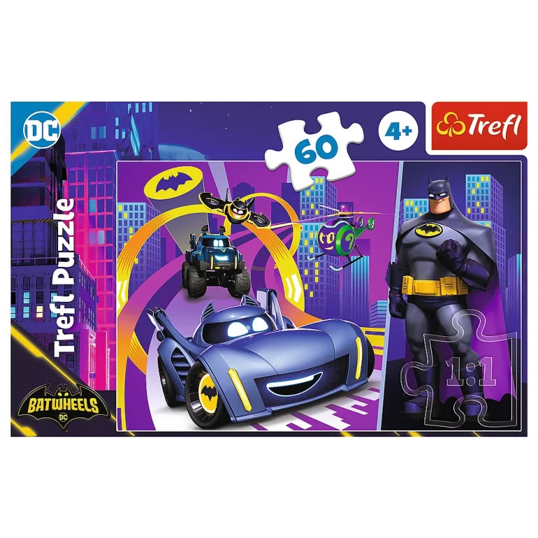Slagalica 60 Batman I Njegova Vozila Trefl 17400 3