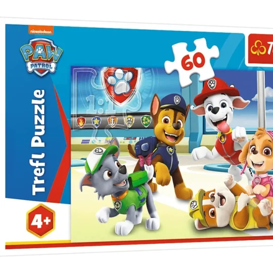 Slagalica 60 Dijelova. U Svijetu štenaca Paw Patrol Trefl 17392 1