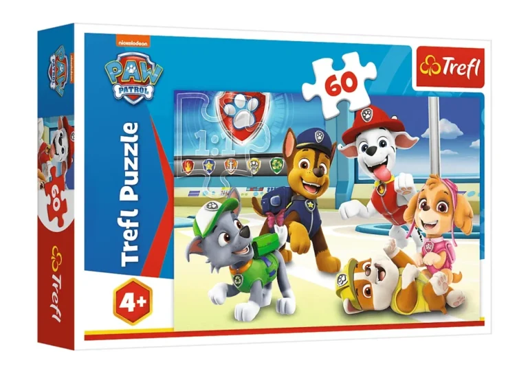 Slagalica 60 Dijelova. U Svijetu štenaca Paw Patrol Trefl 17392 1