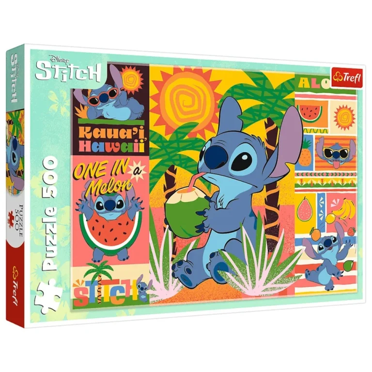 Slagalica Trefl Disney Lilo & Stitch Praznici, 500 Dijelova 1