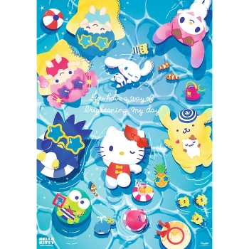 Slagalica Trefl Hello Kitty Ljetno Opuštanje, 1000 Dijelova Premium Plus 2
