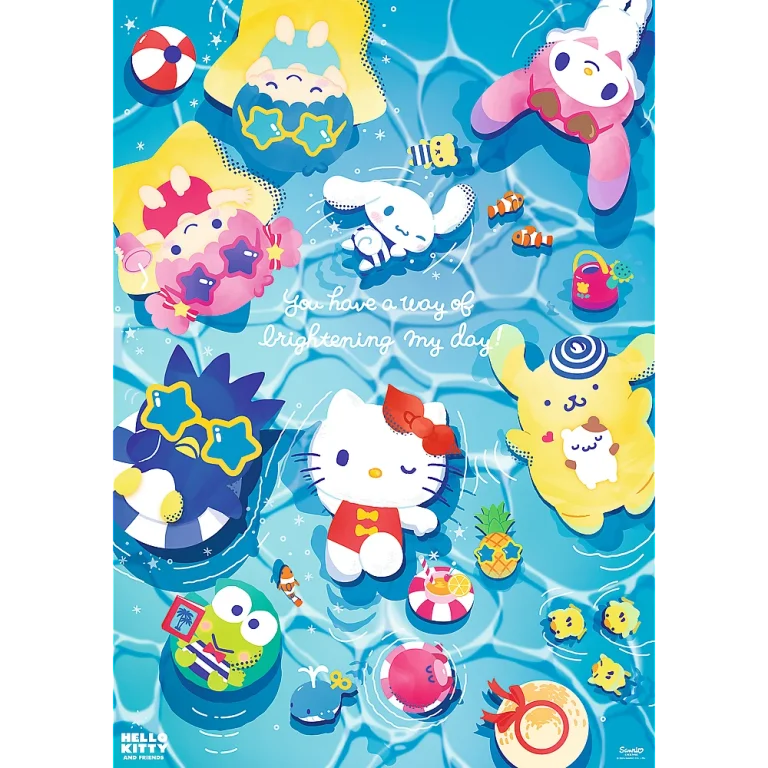 Slagalica Trefl Hello Kitty Ljetno Opuštanje, 1000 Dijelova Premium Plus 2