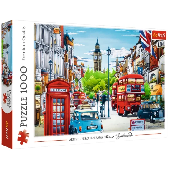 Slagalica Trefl Londonska Ulica, 1000 Dijelova 1