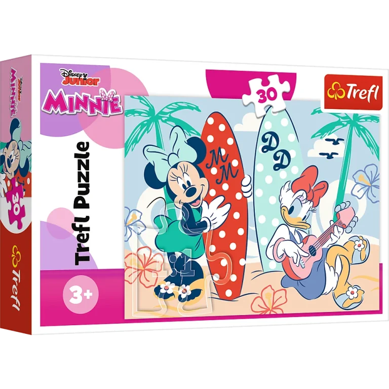 Slagalica Trefl Šarena Minnie Disney, 30 Dijelova 1
