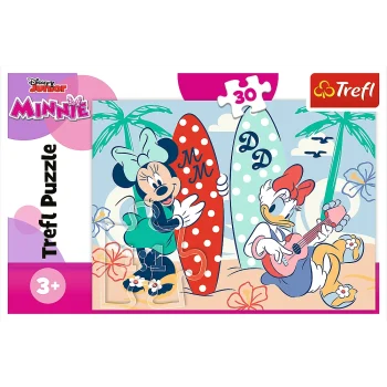 Slagalica Trefl Šarena Minnie Disney, 30 Dijelova 3