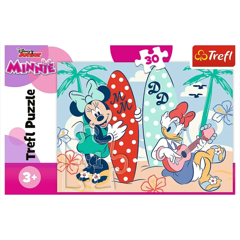 Slagalica Trefl Šarena Minnie Disney, 30 Dijelova 3