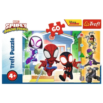 Slagalica Trefl U Svijetu Spideya, 60 Dijelova 3