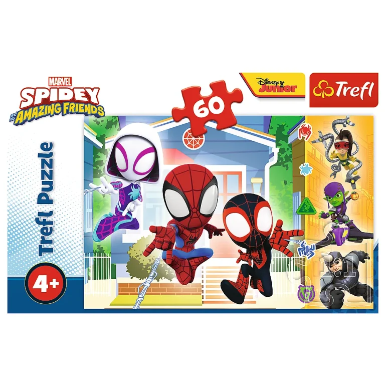 Slagalica Trefl U Svijetu Spideya, 60 Dijelova 3