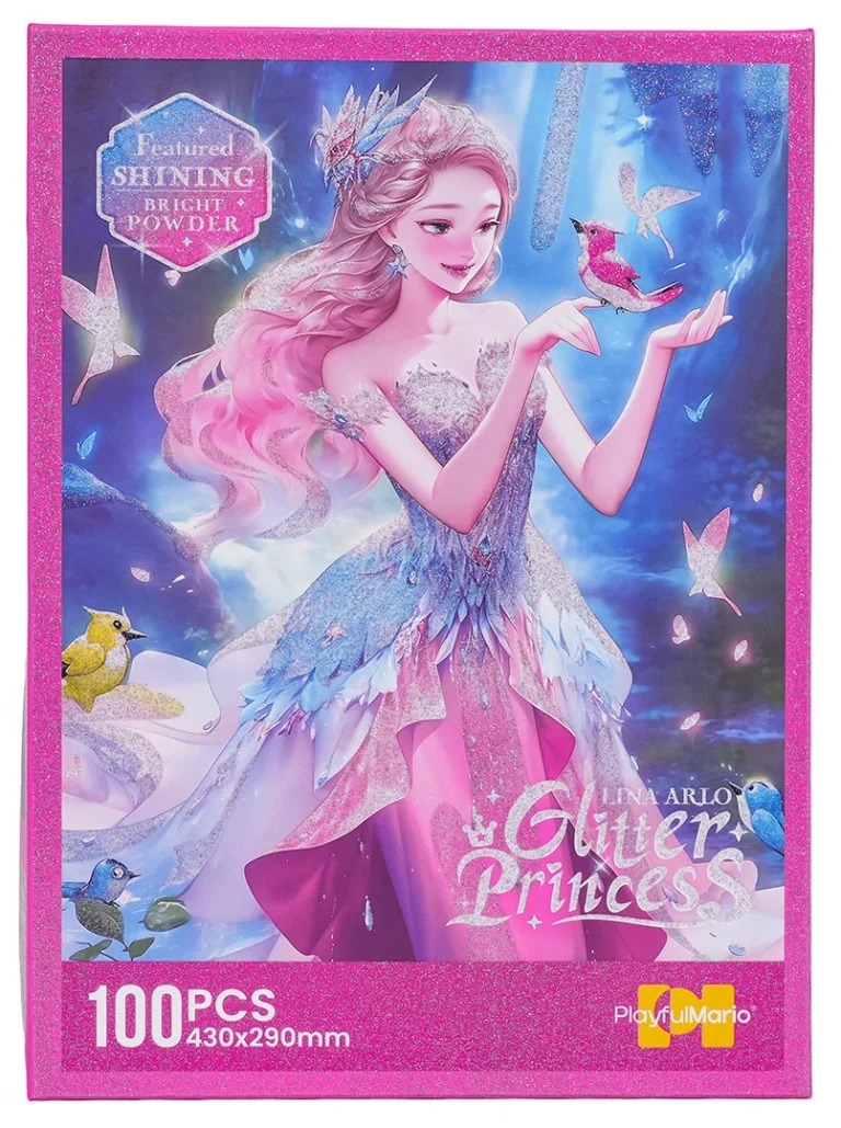 Slagalica Ružičasta Princeza, 100 Dijelova 4