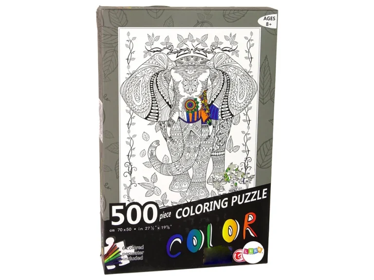 Slagalica S Bojama 500 Slon 3