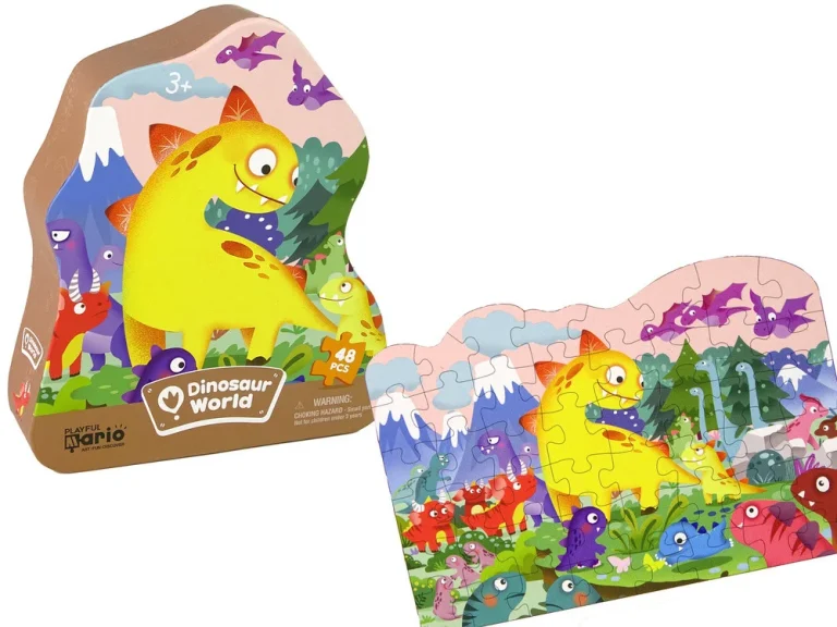 Slagalica S Dinosaurima I Vulkanom, 48 Dijelova 1
