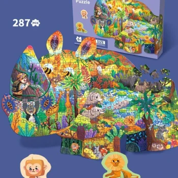 Slagalica Safari Nosorog, 287 Dijelova 3
