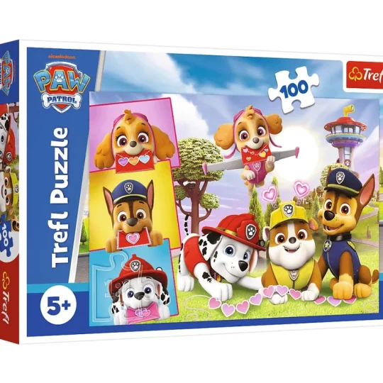 Slagalica – 100 – Neustrašive Djevojčice – Paw Patrol – Trefl 16520 1