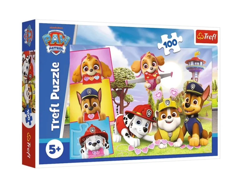 Slagalica – 100 – Neustrašive Djevojčice – Paw Patrol – Trefl 16520 1