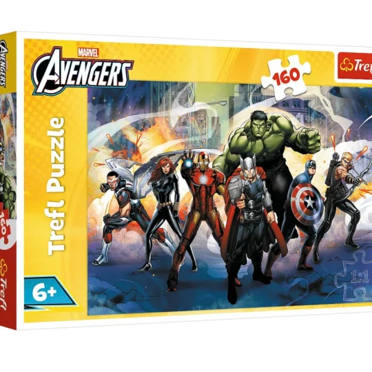 Slagalica – 160 – Supermoći – Disney Marvel Osvetnici – Trefl 15428 1