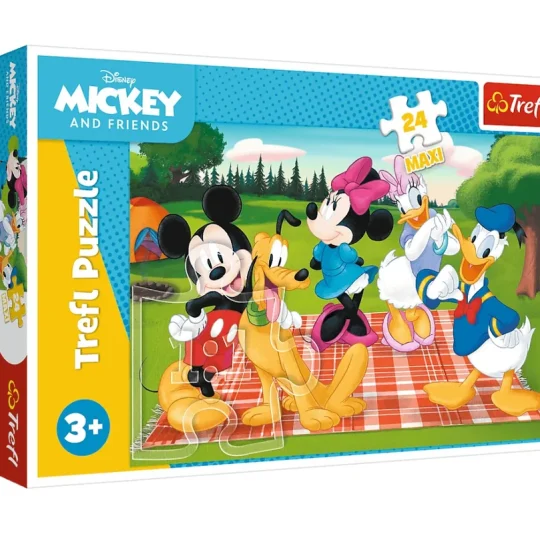 Slagalica – 24 Maxi – Moj Omiljeni Mickey Mouse – Disney Mickey Mouse I Prijatelji – Trefl 14380 1