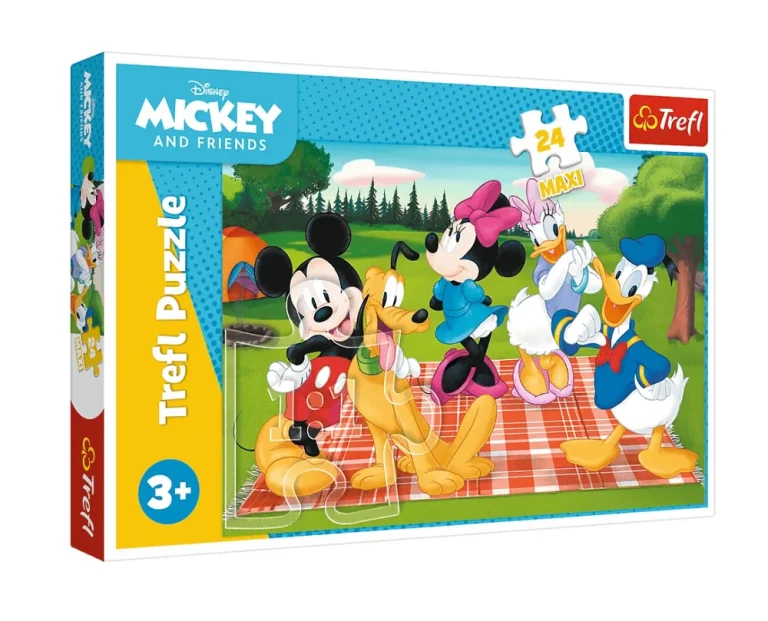 Slagalica – 24 Maxi – Moj Omiljeni Mickey Mouse – Disney Mickey Mouse I Prijatelji – Trefl 14380 1