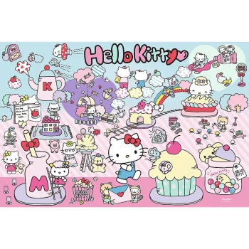 Slagalica – 300 Dijelova – Otkrijte Svijet Hello Kitty – Hello Kitty Trefl 23031 2