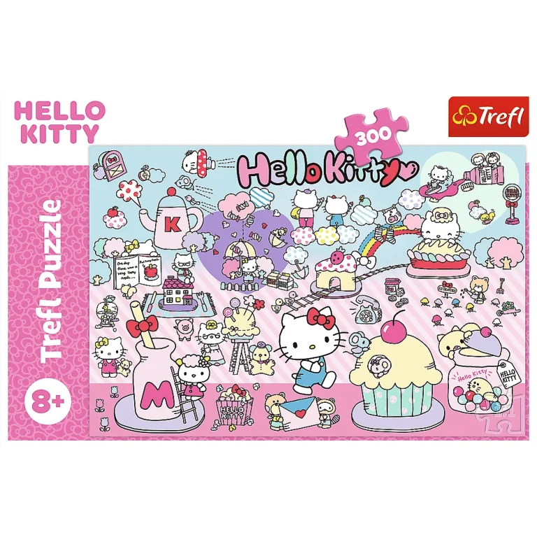 Slagalica – 300 Dijelova – Otkrijte Svijet Hello Kitty – Hello Kitty Trefl 23031 3