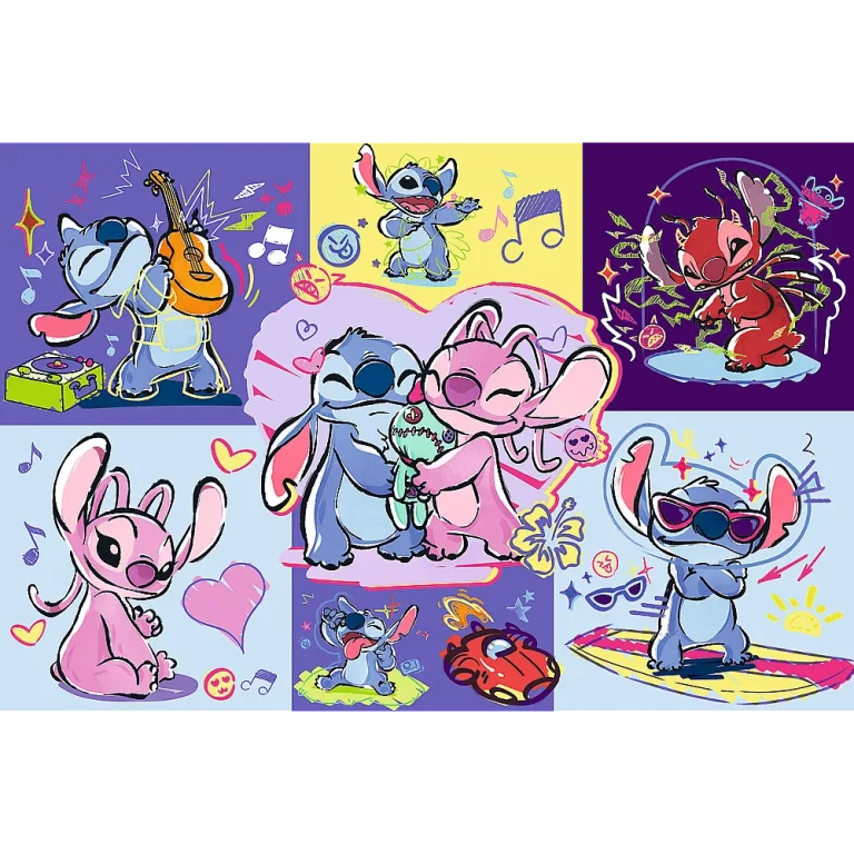 Slagalica – 300 Dijelova – Spirited Stitch – Disney Lilo I Stitch Trefl 23033 2