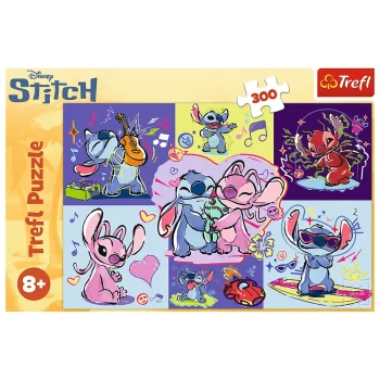 Slagalica – 300 Dijelova – Spirited Stitch – Disney Lilo I Stitch Trefl 23033 3