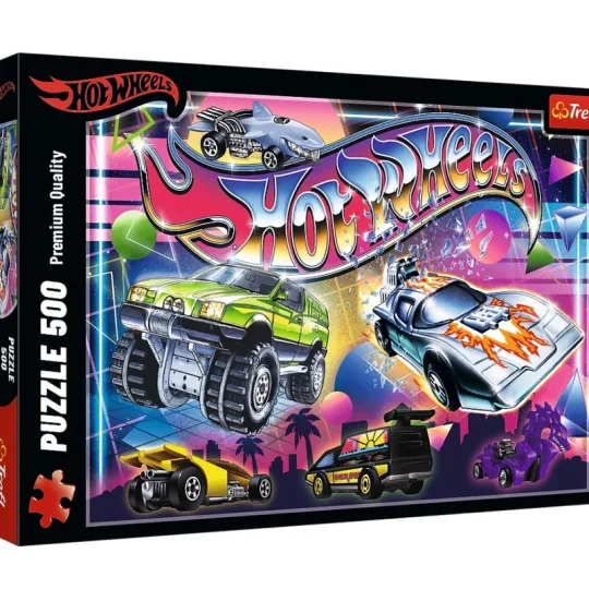 Slagalica – 500 – Hot Wheels: 80 E – Trefl 37538 1