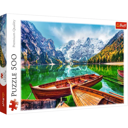 Slagalica – 500 – Jezero Braies, Italija Trefl 37486 1