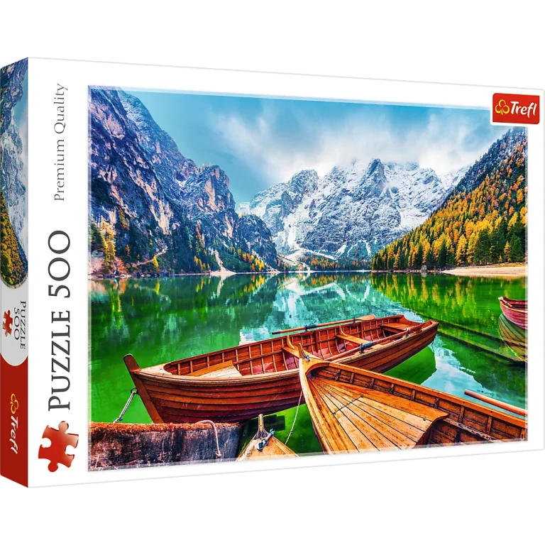 Slagalica – 500 – Jezero Braies, Italija Trefl 37486 1