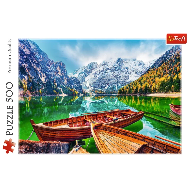 Slagalica – 500 – Jezero Braies, Italija Trefl 37486 3
