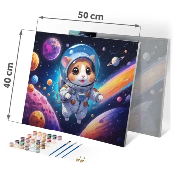 Slika Po Brojevima 40 × 50 Cm Massido Astronaut 3